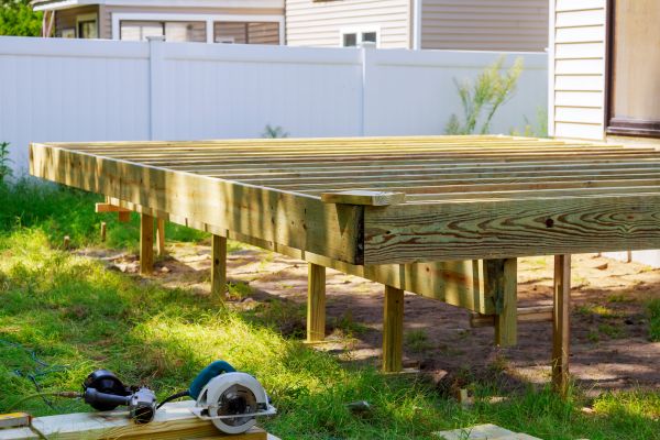 Cost of Elevated Deck Installation in Newark