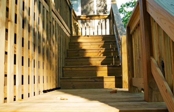 Deck Steps Replacement in Newark