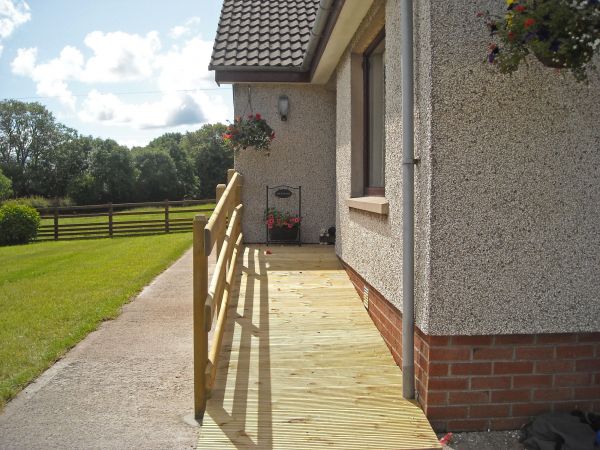 Cost of Hardwood Ramp Installation in Newark